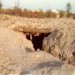 Op Protea - Mongua, 25/8/81 - Bunker en loopgrawe op die doelwit